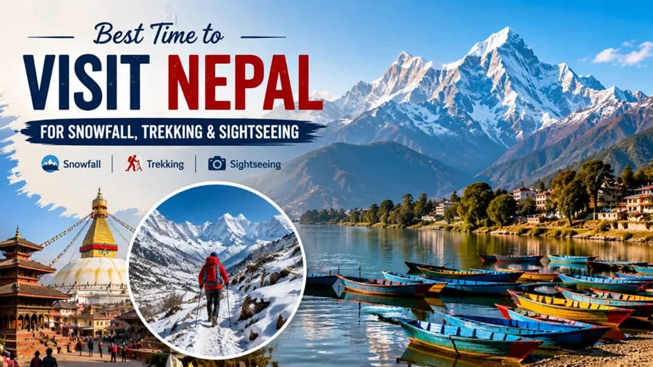 Best Time to Visit Nepal for Snowfall, Trekking & Sightseeing